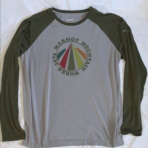 Marmot Long Sleeve Shirt Size XL Men’s Green Mountain Works